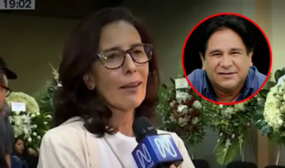 Sol Carreño se quiebra en velorio de Luis Miranda: "Era gran corazón y gran talento"