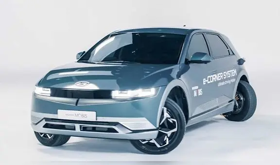 Hyundai Ioniq 5  e-Corner: el carro que puede girar todas sus ruedas 90 grados en la misma dirección