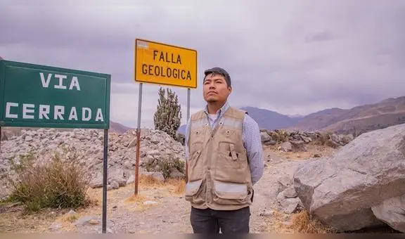 Jorge Coaguila, el investigador que halló y estudia un fósil animal de casi 300 millones de años