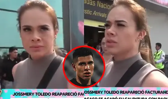 Jossmery descarta sacar provecho del ampay con Paolo Hurtado: “Siempre he trabajado”