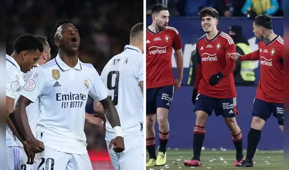 FINAL Copa del Rey 2023: ¿dónde ver el partido entre Real Madrid y Osasuna?