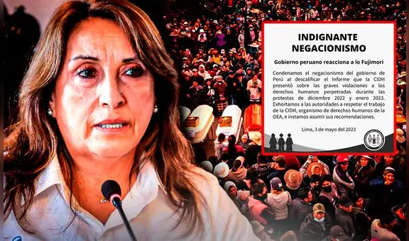 CNDDHH advierte que el Gobierno de Boluarte "reacciona a lo Fujimori" ante informe de la CIDH