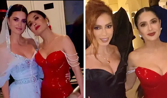 Salma Hayek tras posar con Anitta y Penélope Cruz en la Met Gala: "Las verdaderas divas se admiran"