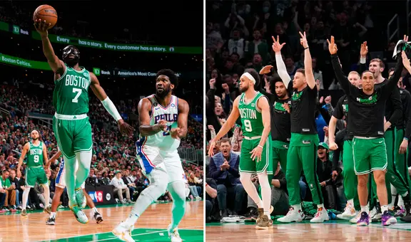 ¡Paliza contundente! Los Celtics derrotaron 121-87 a los 76ers por el game 2 de los playoffs de la NBA