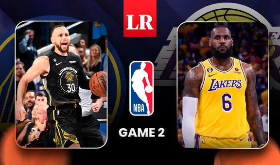 Warriors vs. Lakers EN VIVO: mira AQUÍ el game 2 por los Playoffs de la NBA 2023