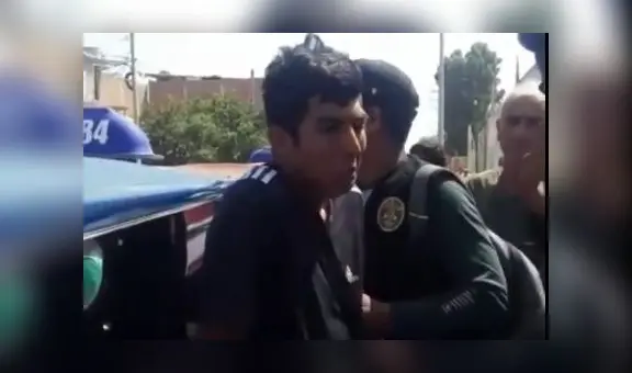 Hampones arrastran a estudiante universitaria para arrebatarle su celular en Chiclayo