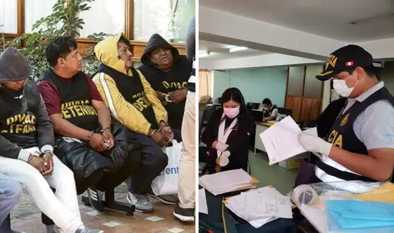 Sentencian a 2 policías que formaban parte de organización criminal que robaba autopartes en Arequipa