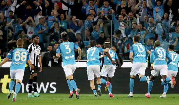 ¡Napoli es campeón de la Serie A tras 33 años! El cuadro de Diego Maradona levantó el Scudetto