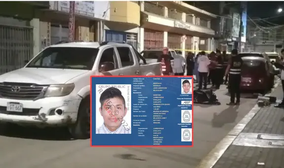 Sujetos asesinan a balazos a delincuente en pleno centro de Chiclayo