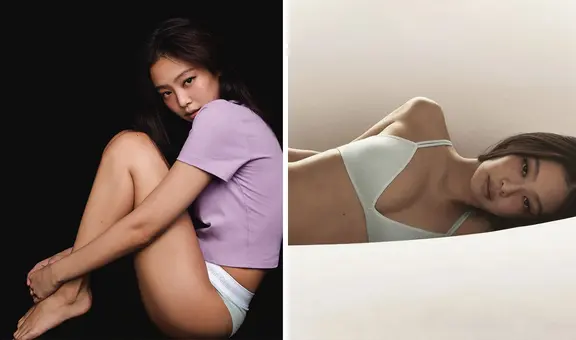 BLACKPINK: Jennie y Calvin Klein lanzan colaboración y así lucen fotos de la colección de ropa interior