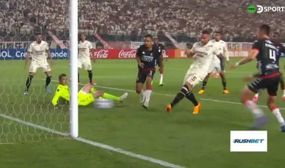 ¡Se reivindicó! Emanuel Herrera marca con un zurdazo y hace estallar el estadio Monumental