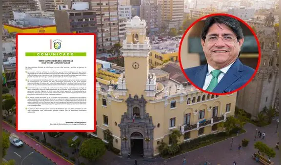 Alcalde de Miraflores sobre datos filtrados de ciudadanos: “Es información no sensible”