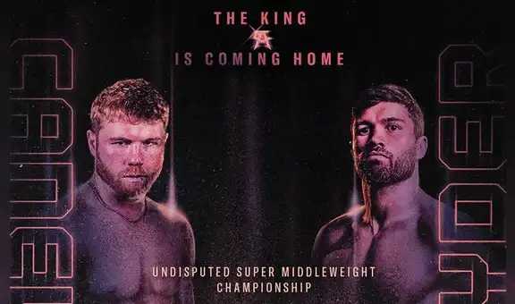 Canelo Álvarez vs. John Ryder EN VIVO: ¿cómo ver en México la pelea del título mundial absoluto?