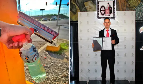 De limpiavidrios a ingeniero: la motivadora historia de un joven que con empeño demostró que todo es posible