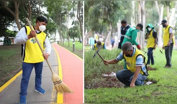 ¡Pagan su delito! Conductores ebrios y deudores alimenticios realizaron servicio comunitario en San Borja