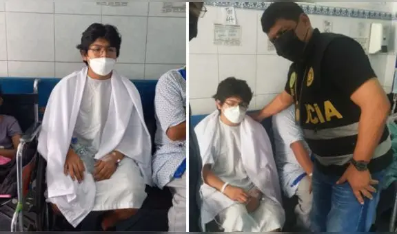 Joven desaparecido en Chorrillos fue hallado en hospital Cayetano Heredia en SMP