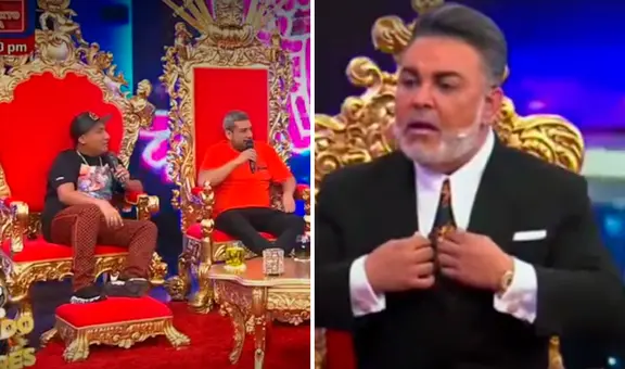Jorge Luna y Ricardo Mendoza trolean EN VIVO a Andrés Hurtado: “¿Qué le ha pasado a tu cuello?”