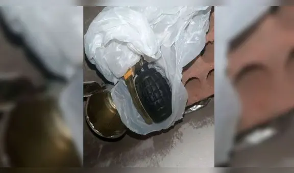 Comas: sujeto intenta extorsionar una botica con granada, pero es capturado por la PNP