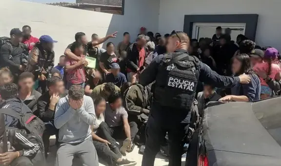 Más de 100 personas migrantes son rescatadas tras permanecer secuestrados en México