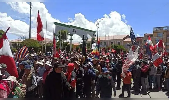 Puno alista una  movilización a Lima en julio