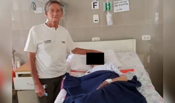 Adulta mayor de 100 años venció la neumonía en hospital de Chimbote