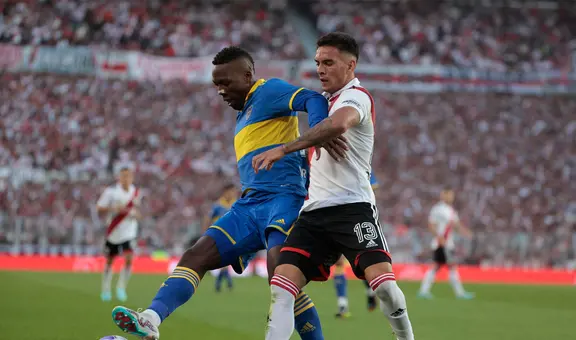 River ganó 1-0 a Boca en un superclásico que acabó en una batalla campal y 6 expulsados