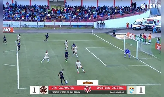 Anulan gol a Brenner: sigue sin anotar y acrecentó mala racha de Cristal a 5 partidos sin ganar