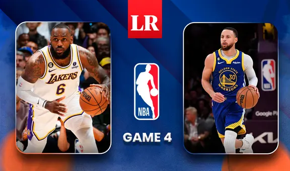 Ver Lakers vs. Warriors EN VIVO, game 4: sigue el juego de hoy por las semifinales de la NBA 2023