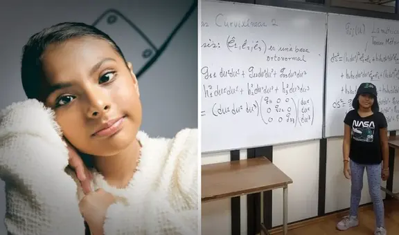 Niña mexicana de 11 años con el IQ superior al de Einstein estudia para obtener una maestría