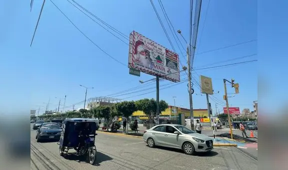 Municipalidad de Chiclayo no toma acciones contra paneles peligrosos