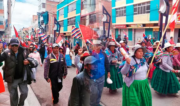 Anuncian reinicio de protestas en Puno contra el Gobierno de Dina Boluarte