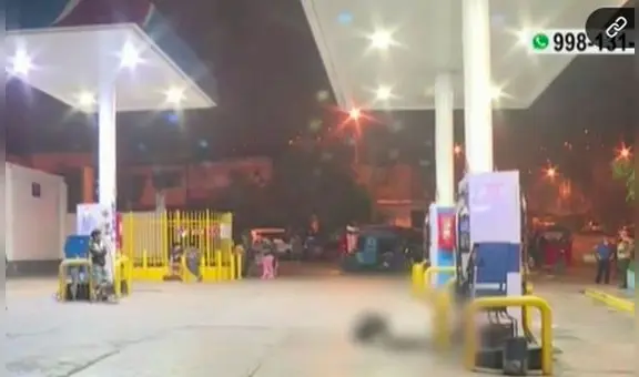 Sicarios asesinan a joven en grifo de SJL: trabajador recibe 5 balas perdidas en el cuerpo