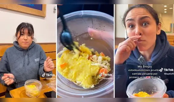 Jóvenes estadounidenses quedan fascinadas al probar causa rellena de pollo: “Es adictiva”
