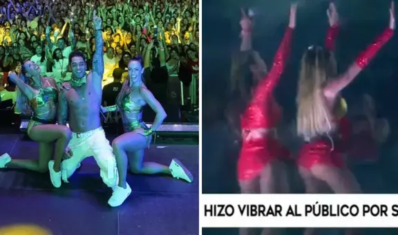 Brenda y Paloma enloquecen al público en el concierto de Axe Bahía por sus 20 años