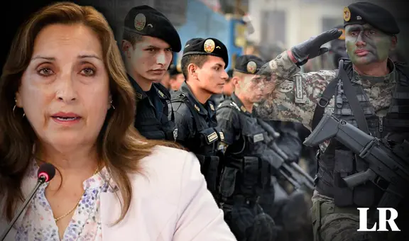Boluarte respalda a las FF. AA. y PNP pese a sugerir responsabilidades individuales ante la CIDH
