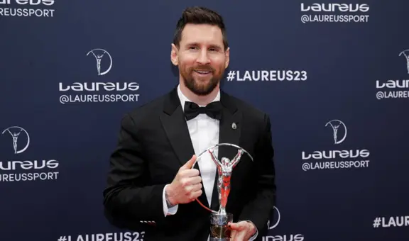 Lionel Messi ganó el premio laureus al mejor deportista del año y se olvidó del PSG en su declaración