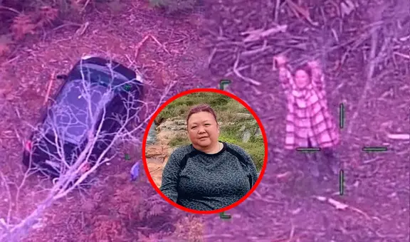 Mujer sobrevive con caramelos y vino durante 5 días en medio de un bosque