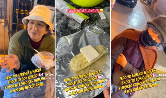 Venezolana prepara choclo con queso para repartirlo en la calle: "Los buenos somos más"