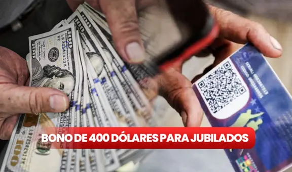 Bono de 400 dólares para jubilados: ¿cuándo se pagará a través del Sistema Patria?