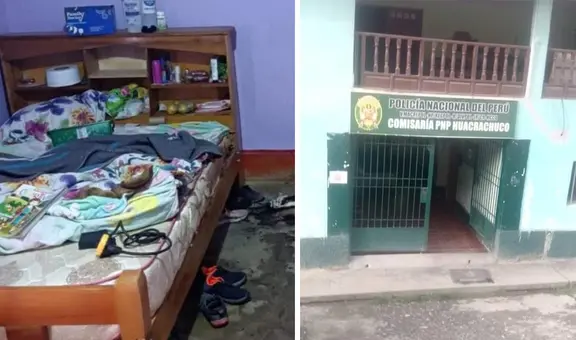 Sujeto prendió fuego a la casa de su expareja con su hijo adentro en Huánuco