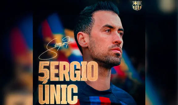 Sergio Busquets anunció que dejará el FC Barcelona luego de 17 años y múltiples títulos