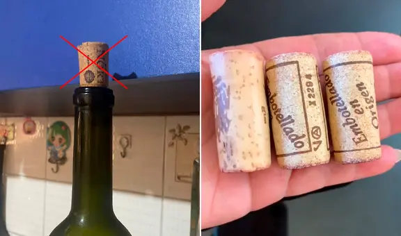 Con este truco recuperarás la forma original del corcho para volverlo a usar