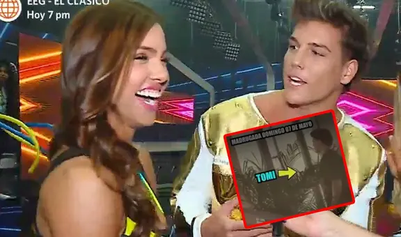 ¡Ampay! Paloma Fiuza es captada ingresando a su departamento con el 'chico dorado' Tomi Narbondo