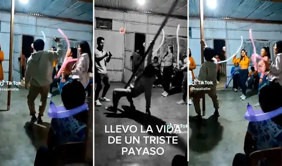 Baila en fiesta, se sostiene sobre muro de madera y sucede lo peor: "¿Se cayó el techo o no?"