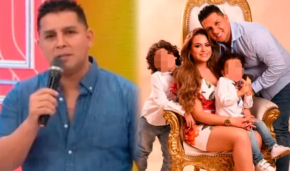 Néstor Villanueva afirma que sí cumple con la pensión de sus hijos: "Siguen manchando mi nombre"