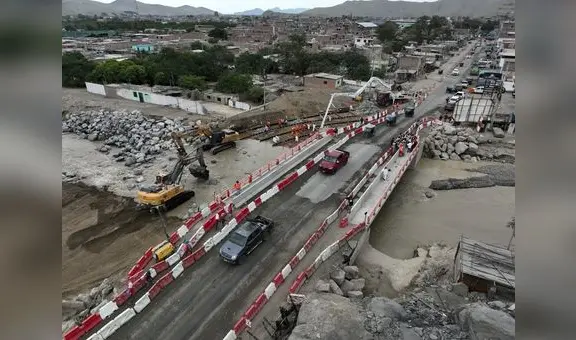 Áncash: alertan demora en las obras de puente Sechín
