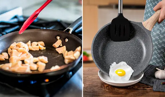 ¿Cómo cuidar una sartén antiadherente para que te dure muchos años?