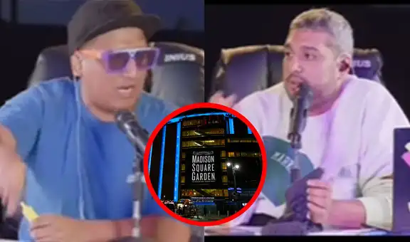 “Hablando huevadas”: Jorge Luna y Ricardo Mendoza llevarían show al Madison Square Garden