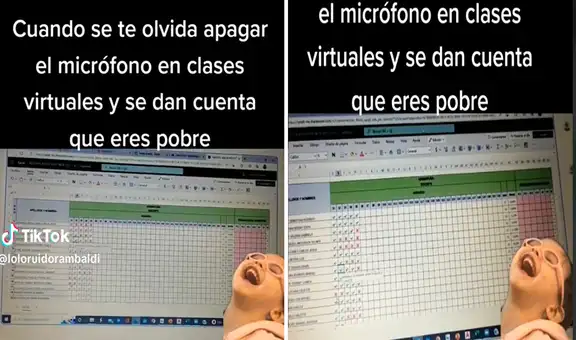Universitario se olvidó de apagar micrófono durante clase virtual en Ica: “Qué mala suerte”