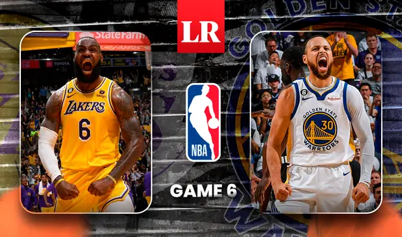 Lakers vs. Warriors EN VIVO vía ESPN: sigue el game 6 de las Semifinales de la NBA 2023
